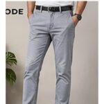 Mid Grey Formal Gabardine Pant