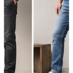 Washed Blue Comfort Jeans