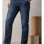 Indigo Clean Tapered Jeans