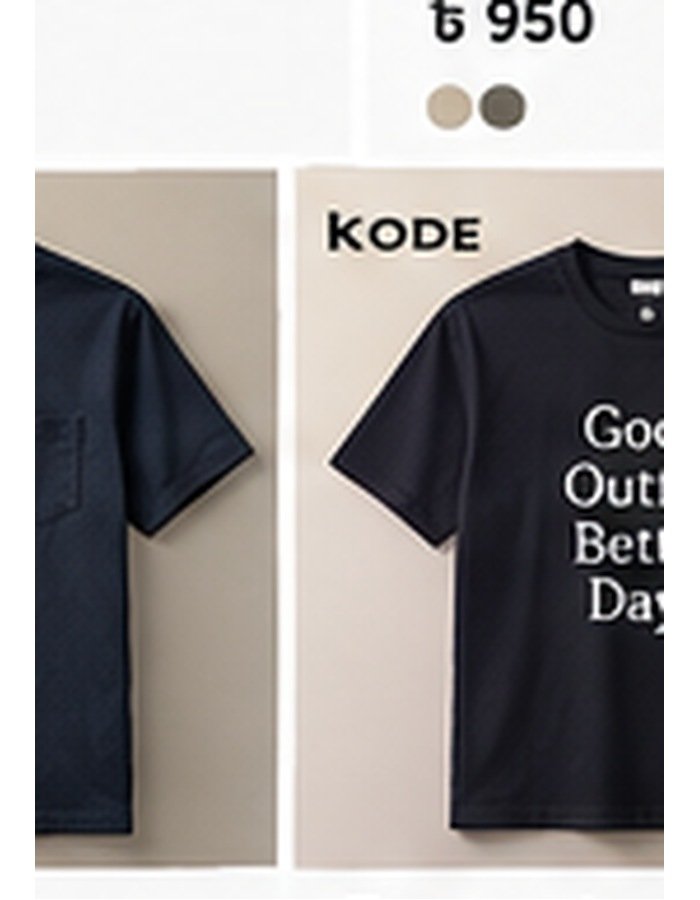 TS006 Warm Beige Essential T-Shirt - Image 1